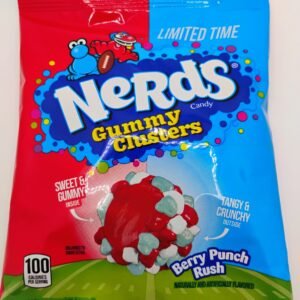 nerds gummy clusters – 5 oz bag berry punch rush