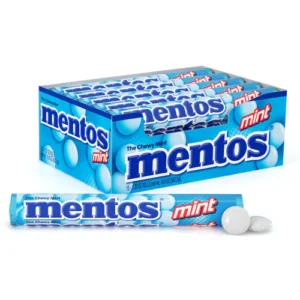 Home Full Width mentos mint the chewy mint – 15 roll box | bulk mint candy rolls