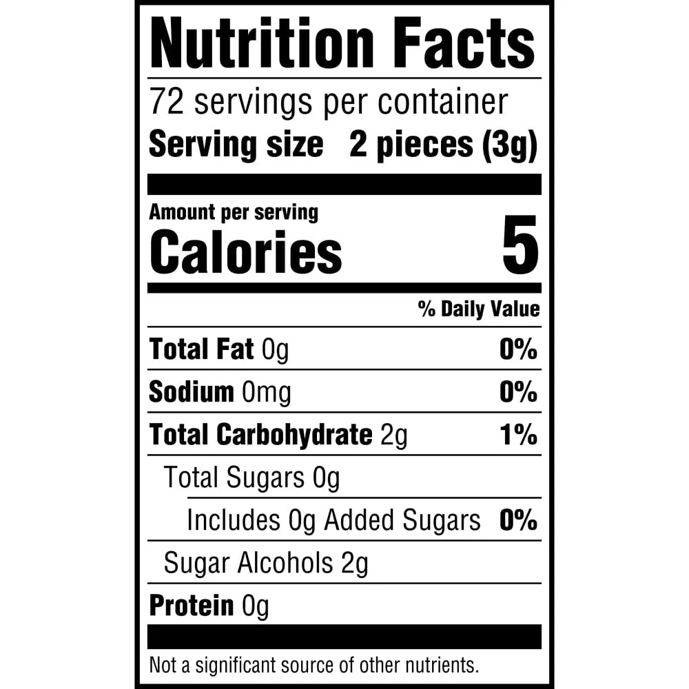 eclipse peppermint sugar free gum – 8 packs of 18 pieces | incredibly fresh breath eclipse peppermint sugar free gum – 8 packs of 18 pieces | incredibly fresh breath