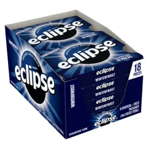 Home Full Width eclipse winterfrost sugar free gum – 8 packs of 18 pieces