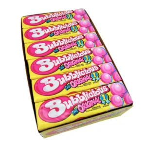 Home Full Width bubblicious the original bubble gum – 18 packs of 5 pieces