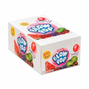 charms blow pop assorted bubble gum filled pops – 100 count | 2 treats in 1 lollipop & bubble gum