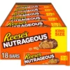 reese's nutrageous king size bars – 18 count 3.1 oz each | bulk chocolate candy box