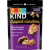 kind dipped clusters dark chocolate snack mix – 4 oz resealable bag | protein snack