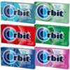 wrigley's orbit sugarfree gum – 12 pack 14 pieces each | bulk gum box
